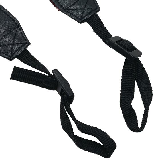 Meikon 40" Camera Strap Black Red and White - Picture 3 of 4